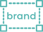 brand name line icon